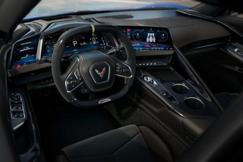 See Interior Photos of the 2026 Chevy Corvette, Now Without the Button Wall