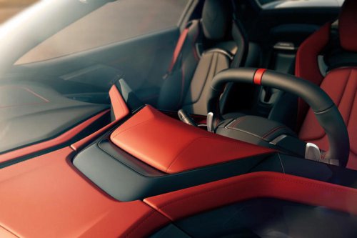 See Interior Photos of the 2026 Chevy Corvette, Now Without the Button Wall