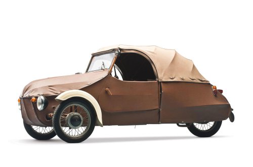 El misterioso mundo del automóvil de tres ruedas