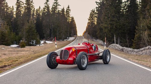 A 1936 Maserati 6CM Factory Works Racer in Photos