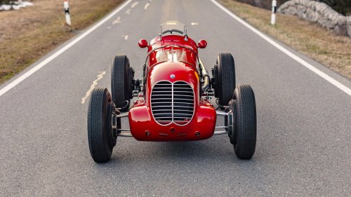 A 1936 Maserati 6CM Factory Works Racer in Photos