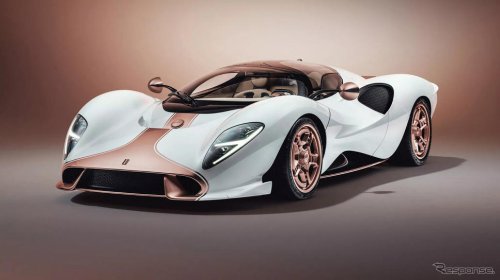 デ・トマソ、新型スーパーカー『P72』正式発表 限定72台をオーダーメイド