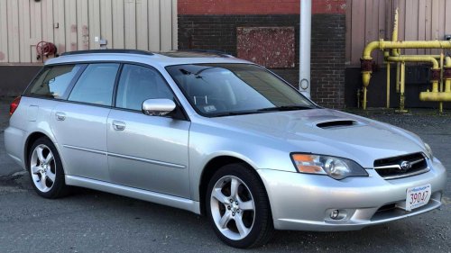 Subaru's forgotten wagon from the 2000s is fast and cheap