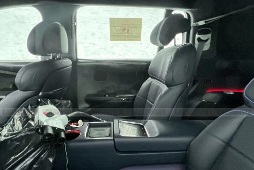 Genesis, SUV, 2026 Genesis GV90 Electric Flagship SUV Looks Massive in Spy Photos