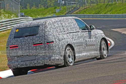 Genesis, SUV, 2026 Genesis GV90 Electric Flagship SUV Looks Massive in Spy Photos