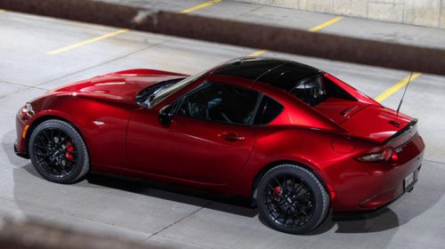 What does RF stand for on a Mazda MX-5 Miata?