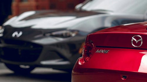 What does RF stand for on a Mazda MX-5 Miata?