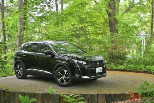 プジョー最強の“300馬力”SUV「3008」がスゴイ！ 1.6リッターエンジン搭載の「GT HYBRID4」どんなクルマ？ 軽井沢の｢愛車映えスポット｣へドライブして感じた“実力”とは