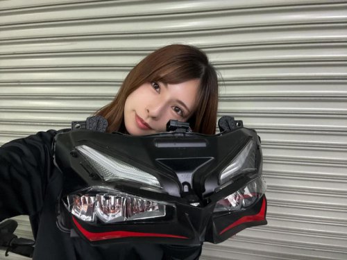 CBR250RRとお別れ｜手放す前に外していた保安部品を装着していきます【葉月美優のバイクライフレポート】