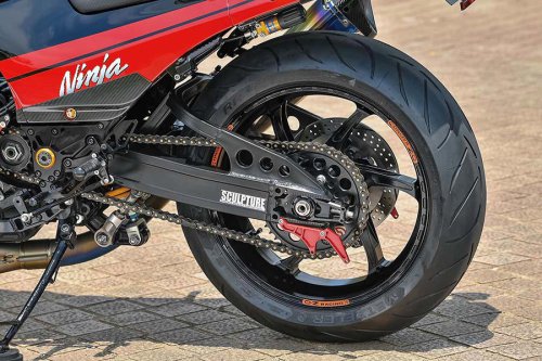 ACサンクチュアリー GPZ900R（カワサキ GPZ900R）製作から7年･1万3000km走行し良好な状態を保つ【Heritage&amp;Legends】