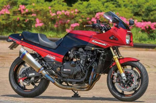 ACサンクチュアリー GPZ900R（カワサキ GPZ900R）製作から7年･1万3000km走行し良好な状態を保つ【Heritage&Legends】