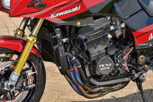 ACサンクチュアリー GPZ900R（カワサキ GPZ900R）製作から7年･1万3000km走行し良好な状態を保つ【Heritage&amp;Legends】