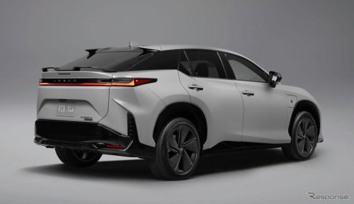 レクサス『RZ』がパワーアップ、米2025年モデルに最強の「550e F SPORT」も