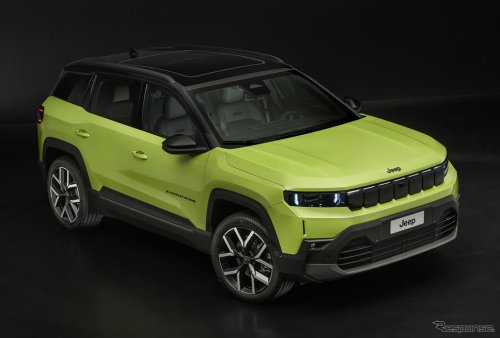 「一目惚れしたかも」ジープ『コンパス』新型にSNS興奮、初のEVに「航続650kmって優秀では」