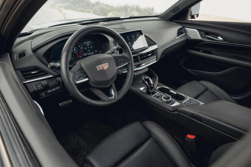 View Interior Photos of the 2025 Cadillac CT4-V