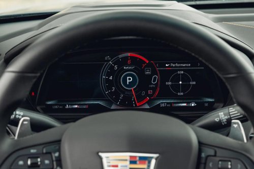 View Interior Photos of the 2025 Cadillac CT4-V