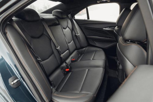 View Interior Photos of the 2025 Cadillac CT4-V
