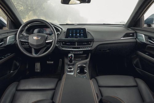 View Interior Photos of the 2025 Cadillac CT4-V