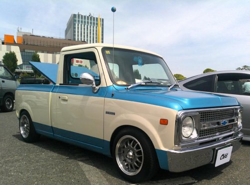 ミニマムサイズのシボレーC10オマージュ スズキ・ラパン（HE21S）【みんなのクルマ】