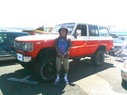 サーフィン、キャンプを楽しめるリフトアップ仕様 トヨタ・ランドクルーザー【みんなのクルマ】