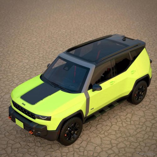 ジープの最小モデル『レネゲード』が2027年にフルチェン！ これが市販型デザインだ