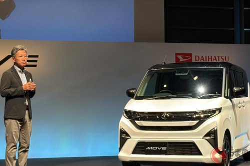 ダイハツ新型「ムーヴ」発表！ 井上社長「再スタートの第一歩」想いを語る！ キャンバスとの棲み分けはどうする？