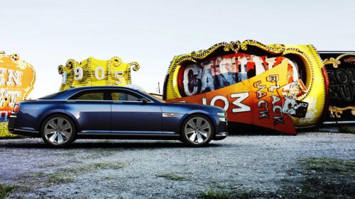 The four-door Ford V8 interceptor never made it to production