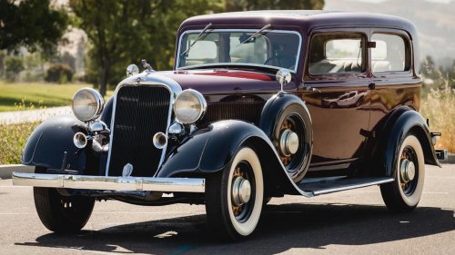 Exploring the 1933 Dodge Six Sedan