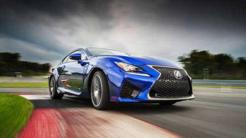 The Lexus RC F V8 coupe costs $20K less than a brand-new Supra