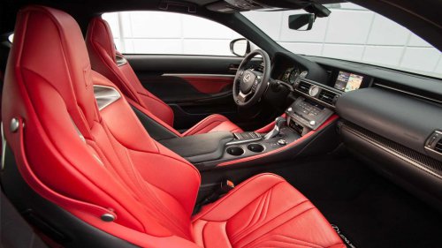 The Lexus RC F V8 coupe costs $20K less than a brand-new Supra