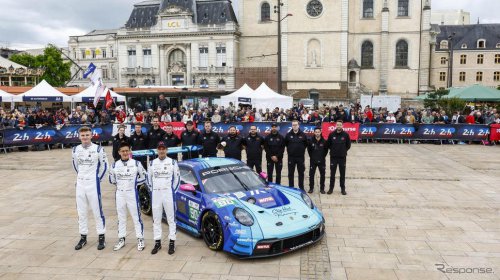 ブラッド・ピット主演『F1 ザ・ムービー』仕様のポルシェがルマン24時間を走った