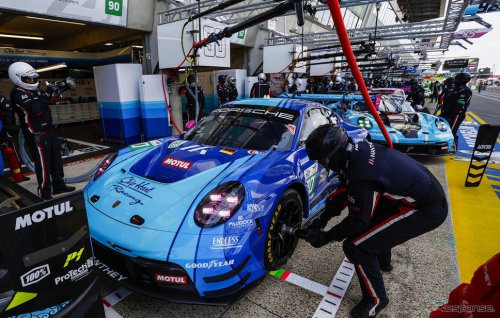 ブラッド・ピット主演『F1 ザ・ムービー』仕様のポルシェがルマン24時間を走った