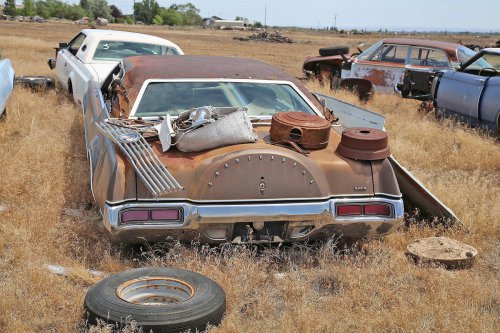 Las joyas de la chatarra de Jim's Vintage Automotive, Idaho