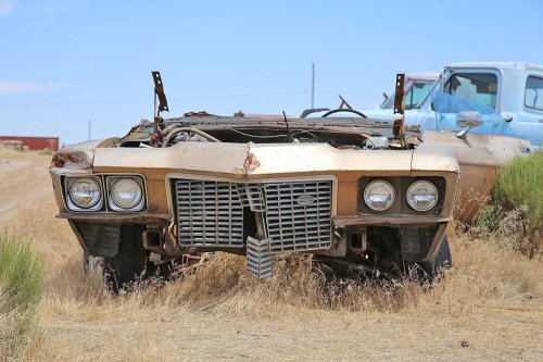 Las joyas de la chatarra de Jim's Vintage Automotive, Idaho