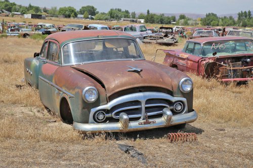 Las joyas de la chatarra de Jim's Vintage Automotive, Idaho