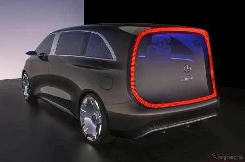 王者アルファードを超えるか？ メルセデスベンツの次世代高級ミニバンに熱視線！「車の域を超えてる」