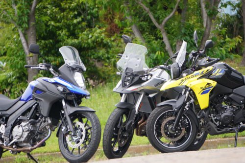 自分に合った1台を探せ！ Vストローム250／650／800【スペック・足つき・取りまわし編】