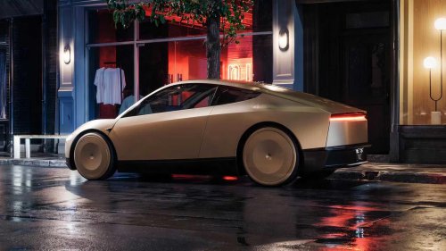 A new car just hit production, but it's missing a steering wheel