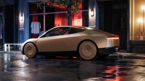 A new car just hit production, but it's missing a steering wheel