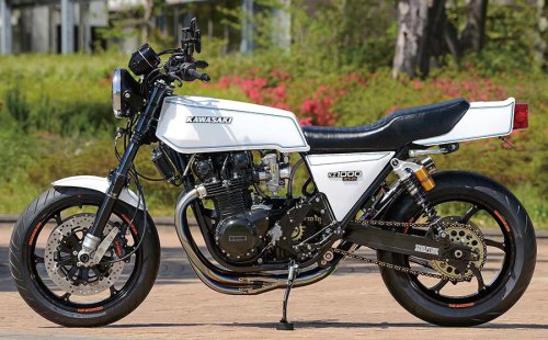 ACサンクチュアリー Z1-R（カワサキ Z1-R）ノンカウル丸目一灯での依頼に応え吟味した手法を投入【Heritage&amp;Legends】