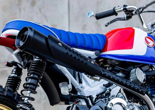 その名もモンキーバハ125！ タイを代表するカスタムパーツメーカー・K-SPEEDが作り上げたモンキー125ベースのBAJAスタイル