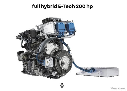 ルノー『エスパス』新型、200馬力フルハイブリッドを改良…燃料満タンで最大1100km走行可能に