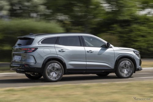 ルノー『エスパス』新型、200馬力フルハイブリッドを改良…燃料満タンで最大1100km走行可能に