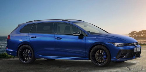 VW『ゴルフR』と『ゴルフRヴァリアント』にブラックカラーの限定車が登場