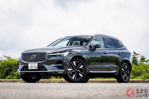 新「“5人乗り”ミドルSUV」発売！ 大人がヨユーで寝られる「めちゃ広ッ空間」が魅力！ 画期的「インフォテイメントシステム」採用で快適性バッチリなボルボ「XC60」の豪華内装がスゴイ！