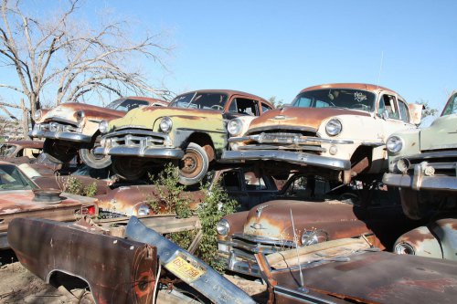 The Junkyard Discoveries of Roswell, New Mexico