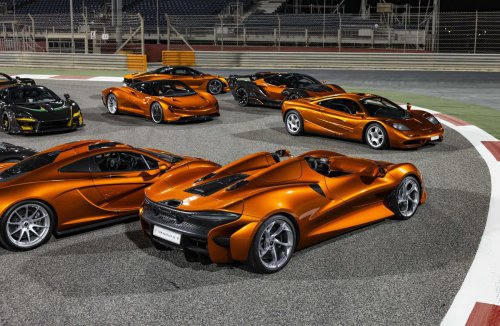 Treasure Trove of 20 McLarens Is for Sale, Every One of Them Orange