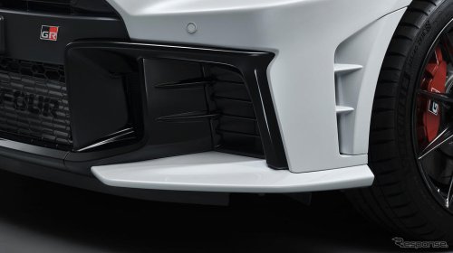 トヨタ『GRヤリス』にモータースポーツ由来の空力パーツ採用！「エアロパフォーマンス」誕生