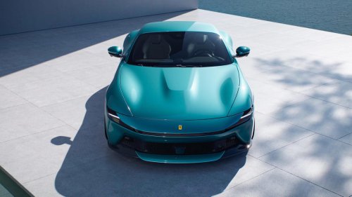 View Exterior Photos of the 2027 Ferrari Amalfi