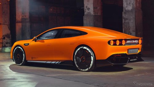 「4ドアとは思えないくらい綺麗」メルセデスAMGの1360馬力超コンセプトカーに、日本のファンも注目